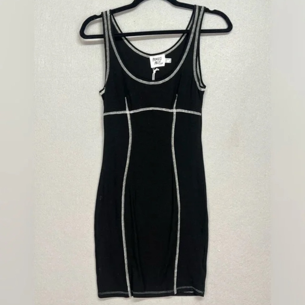 Princess Polly Mini Dress Black (S/M)